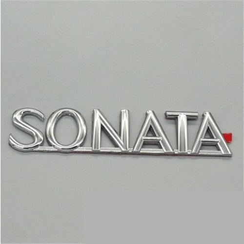 Genuine Rear Trunk Tailgate Logo Emblem for hyundai Sonata 2001-2005 Rear Trunk Lid Logo Emblem badge 863103D010 86310 3D010