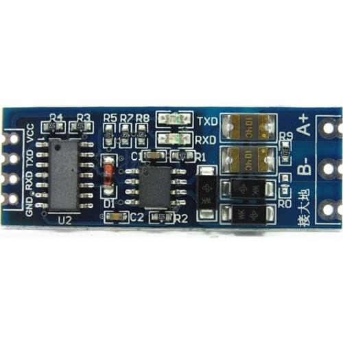 S485 To TTL Module TTL To RS485 Signal Converter 3V 5.5V Non Isolated Single Chip Serial Port UART Industrial Grade Module