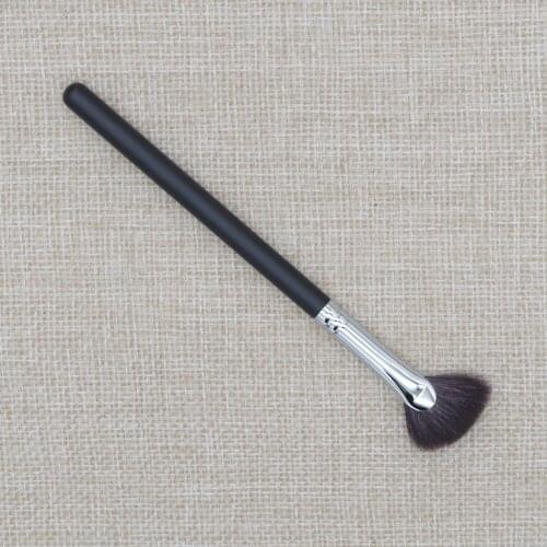 R13 Professional Handmade Make Up Brush Angled Fan Small Highlighter Brush Soft Saikoho Goat Hair Cosmetic Tools Makeup Brushes