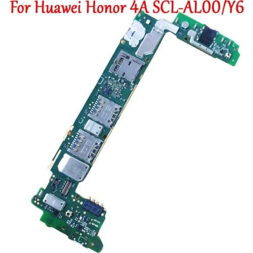 Tested Full Work Unlocked Original Motherboard Logic Circuit Electronic Panel For HUAWEI Honor 4A SCL-AL00 SCL-UL00 Y6 SCL-U31