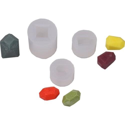 Shaped Stone Silicone Mold Childrens Toy Jenga Balance Stone Creative Candle Mould