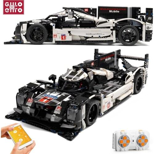 High-tech City Racer Supercar Sports Remote Control Vehicle Endurance Car Building Blocks APP RC Bricks Kids Toys Gifts For Boys