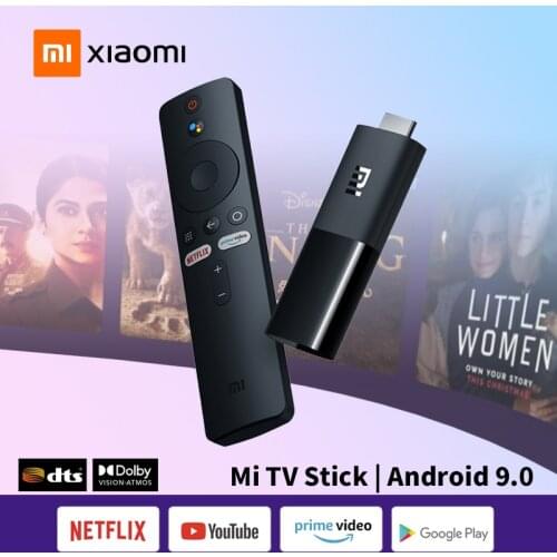 Xiaomi Mi TV Stick Android TV 9.0 Quad-core 1080P Dolby DTS Audio Decoding 1GB 8GB Wifi Google Assistant Netflix Smart Home
