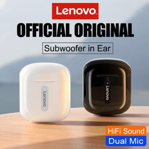 Lenovo XT83 TWS Headphones Bluetooth Wireless Earphone Touch Control Gaming Headset Stereo Sports Earbuds Dual Mic Low Latency