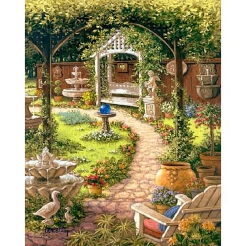 YIKEE diamond painting scenery,diy diamond painting,5d diamond painting new arrivals k293