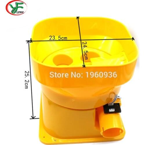 45mm capsule ball Plastic bucket Toy 5 hole coin hopper DC12V or 24V Motor For Childrens game machine accessories