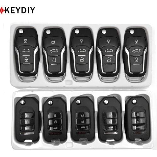5pcs B10-4 and 5pcs B12-3 New KEYDIY Original KD900/KD-X2/URG200 Key Programmer B Series Remote Car Key