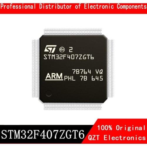 5pcs/lot new original STM32F407ZGT6 STM32F407 LQFP-144 microcontroller MCU In Stock