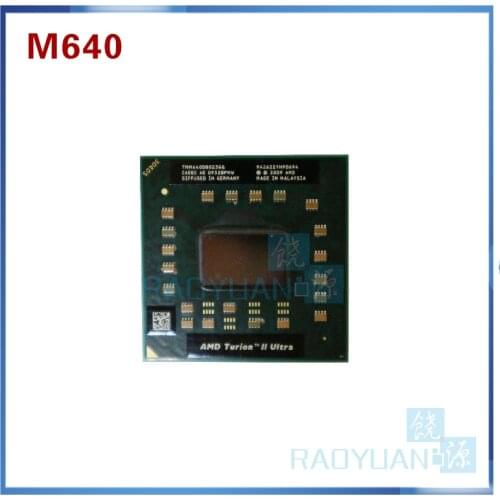 AMD Turion II Ultra Dual-Core Mobile TMM640 M640 TMM640DB022GQ 2.6G 2M cpu latop processor Socket S1(SIG3)
