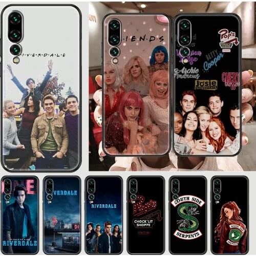 Riverdale TV Phone case For Huawei P Mate P10 P20 P30 P40 10 20 Smart Z Pro Lite 2019 black art prime soft funda pretty coque