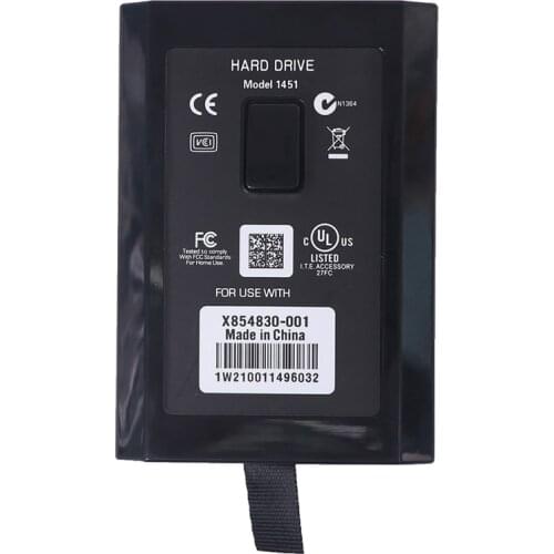 For Xbox 360 Slim Internal HDD Hard Disk Case HDD Housing Black