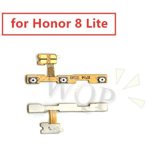 For Huawei Honor 8 Lite Power Volume Side Key Button Flex Cable ON OFF Switch Flex Cable Replacement Repair Parts