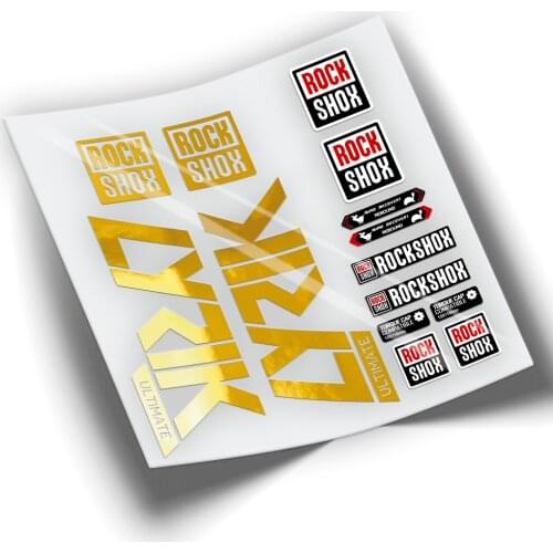 Pegatinas hairpin clip ROCKSHOX LYRIK 2020 WP283 STICKERS