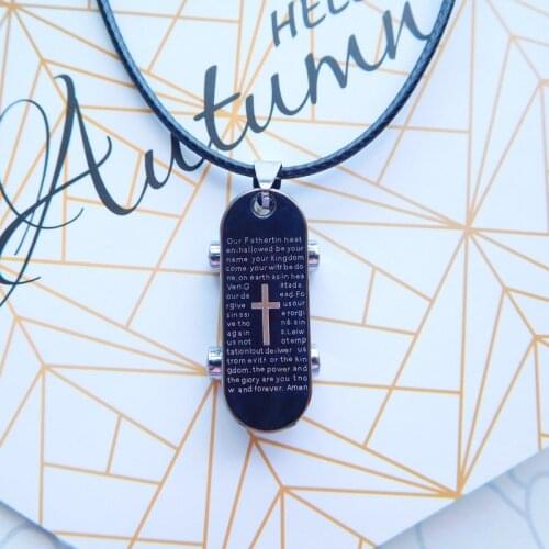 2020 New Fashion Metal Scooter Cross Silver Black Color Choker Necklace Key Ring Jewelry Statement Choker Necklace Key Ring Gift