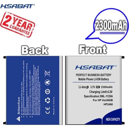 New Arrival [ HSABAT ] 2300mAh Replacement Battery for HP Hx2490B HP2490 PDA HSTNH-S12B 3715 Rx3000 Rx3100 HSTNH-S03B-SL
