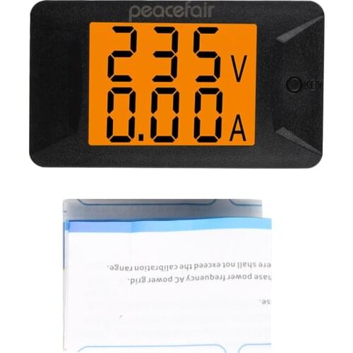 PZEM-026 AC Digital Meter Ammeter Voltmeter 40-400V 0-100A Current Voltage Tester Built-in Transformer with Backlight