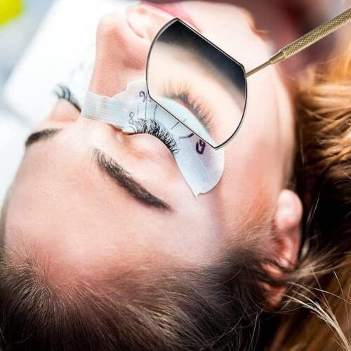 Handheld Eyelash Mirror Makeup Beauty Mirror Extension Inspection