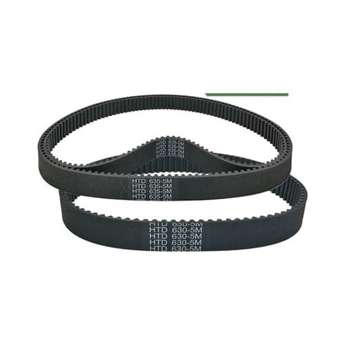 HTD600-5M HTD605-5M HTD610-5M HTD615-5M HTD620-5M HTD625-5M HTD630-5M HTD635-5M Rubber Timing Belt Black 1PC