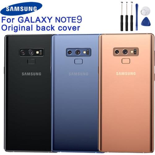 Samsung Original Back Battery Door Glass Cover For Samsung Galaxy Note9 Note 9 SM-N9600 N960F Door Rear Housing Phone Back Cover