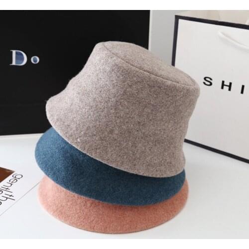 VISROVER 9 Colorway Solid Color Woman Winter Hats Mocha Autumn Fishman Hat Man Woman Warm Skullies Gift Wholesales