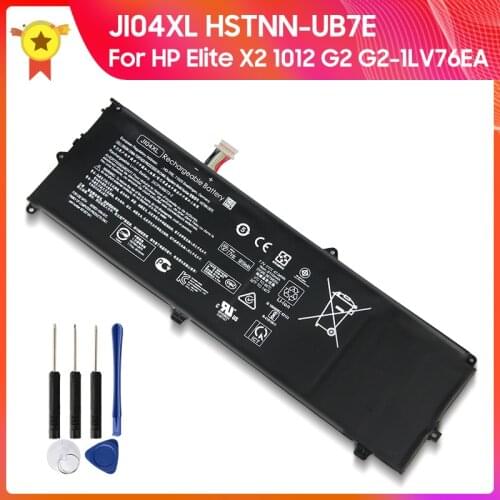 100% Original Battery JI04XL HSTNN-UB7E for HP Elite X2 1012 G2 G2-1LV76EA Genuine Replacement Battery 6110mAh +tools
