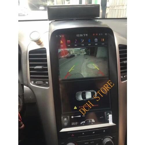 13.6'' Vertical BIG Screen Tesla Style Android 9.0 PX6 CARPLAY Car DVD GPS Navigation Player for Chevrolet captiva 2008-2012 IPS