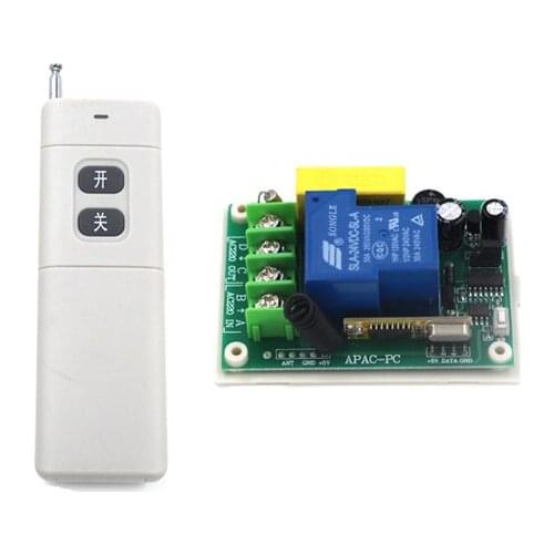 220V 30A 1CH Wireless Remote Control Switch System Latched Light/Lamp LED SMD Access Remote Control System ON OF SKU: 5319