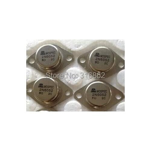 2N6052 TO-3 ORIGINAL Transisto-r 10PCS/LOT Free Shipping
