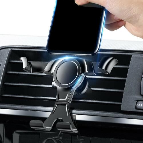Gravity Scaling Car Phone Holder Telefon Mount Mobile Cell Stand Smartphone Support For iPhone 12 Pro Max Huawei Xiaomi Samsung