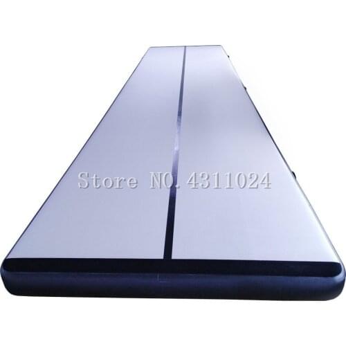 Free Shipping 10m Air Track, Inflatable Gymnastics Airtrack Tumbling Mat 8 inches Thickness Floor Training Mats with Pump