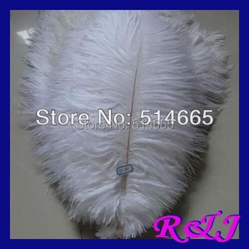Free shipping 50PCS/LOT 14-16 inches 35-40cm white Ostrich drab feather ostrich plumes