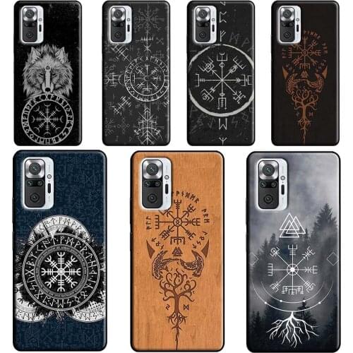 Viking Vegvisir Odin Nordic For Xiaomi Redmi Note 8 9 Pro Note 10 Pro 8T 9S Case Cover For Redmi 9T 9A 9C 7A 8A K40