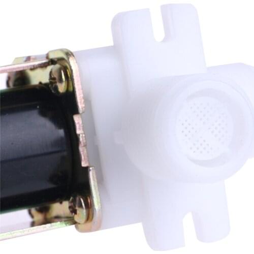 DC 12V Electric Solenoid Valve Magnetic N/C Water Air Inlet Flow Switch 1/2" Hot