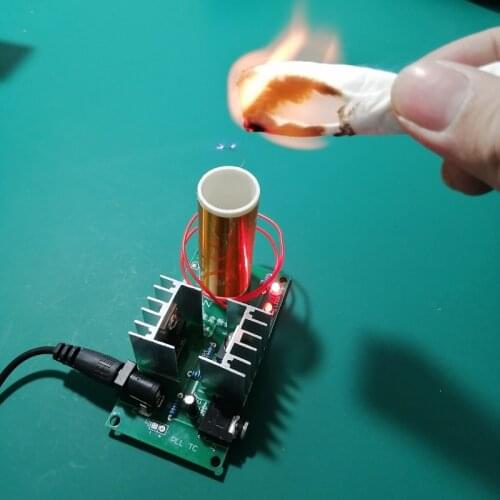 Tesla Coil DIY Suite Music Coil Plasma Arc Ignition Fun Electronic Production