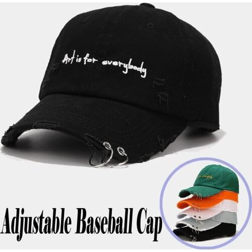 Art Is For Everybody Baseball Hat Men Women Casual Sports Hiking And Riding Sun-proof Embroidered Hat Hip Hop Hat For Men