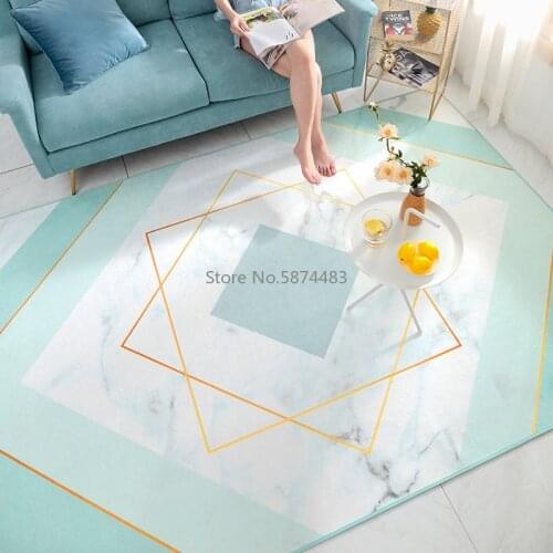 Hall floor mats, light luxury, simple Nordic modern bedroom carpets, home ins style sofa, coffee table, living room carpet