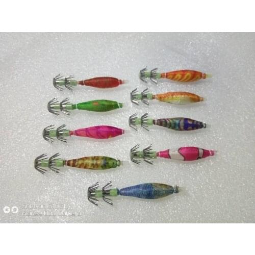 MR OCTOPUS ,20pcs squid jigs, soft lure, glow lures silico bait ,fishing lure , squid bait ,octopus jigs,squid hook.7cm 5g