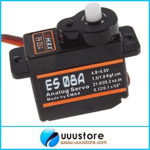 4PCS/lot EMAX ES08A FPV Servo for skywalker 1900,skywalker 1800,skywalker 1680,skyhunter