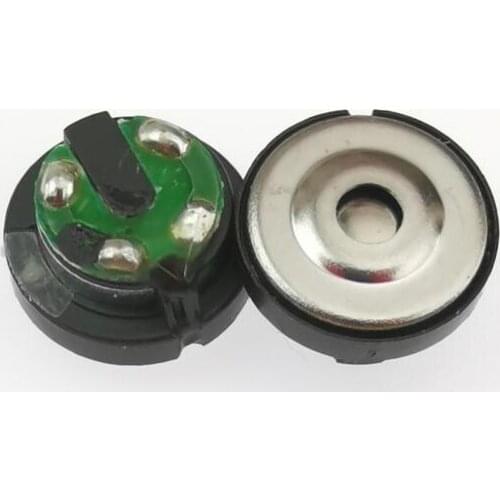 Beryllium film strong magnetic 10.4mm graphene diy headphone unit speaker, heavy bass, HIFI female poison, large sound field