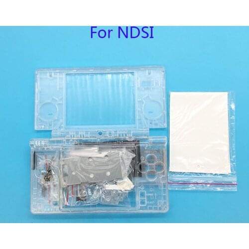 For Nintendo DSi Replacement Full Housing Cover Case With Buttons Replacement for NDSi Clear Shell housing