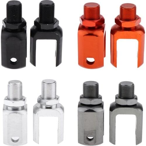 Universal U Fork End Motorcycle Alloy Shock Absorber Height Extension Extender Suspension Riser