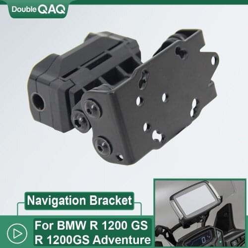 10/12 mm For BMW R 1200 GS R 1200GS Adventure NEW Navigation Bracket GPS Support Phone Holder Plate Bracket