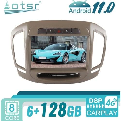 For Buick Regal 2004 2015 Android 11 Car Radio GPS Navigation Multimedia Player Stereo 2 Din Autoradio Head Unit Screen DVD