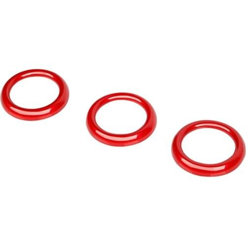 For Mazda CX-3 CX3 2015-2021 Car Styling Air Condition Air Vent Outlet Ring Cover Trim Accessories