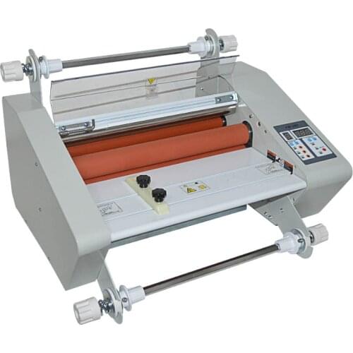 FM360 110v / 220v A3 paper laminating machine,Four Rollers,worker card,office file laminator