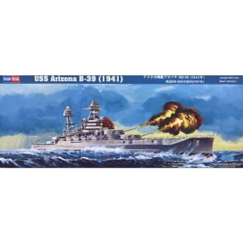 Hobby Boss - USS Arizona BB-39 Ship - 1:350 Scale - 86501 - New hobbyboss trumpeter Model Kit