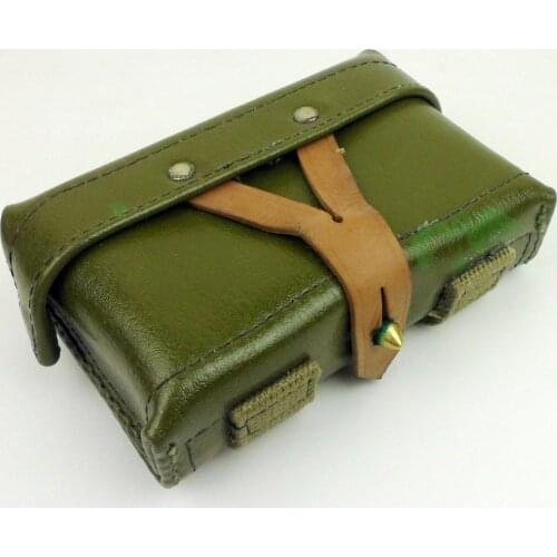 Chinese Military Surplus VIETNAM ERA TYPE 56 LEATHER SKS FIELD AMMO POUCH Military War Reenactments
