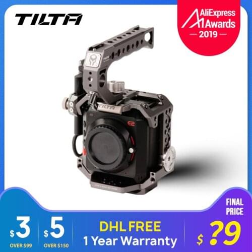 Tilta Cage for Z-cam E2 Camera Cage Side Handle R/S Function Z Cam E2 Camera Cage vs SmallRig Portkeys LH5 HDR monitor