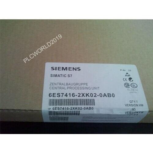 6ES7416-2XK02-0AB0 PLC MODULE CONTROLLER CPU 6ES7 416-2XK02-0AB0 new &saled DHL