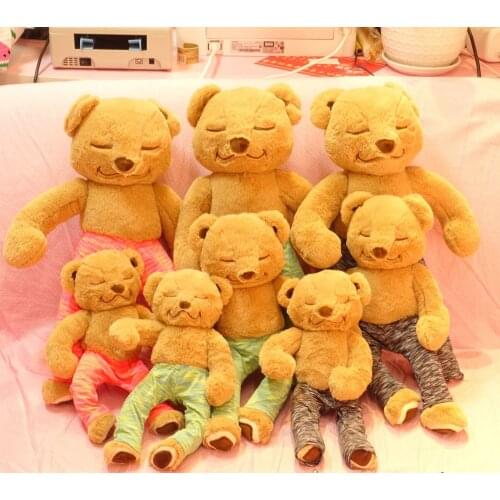 Yoga Bear Plush Toys for Kids Yogi Bears Huge teddy bear stuffed anima stuffed animal pulpito reversible size 4" 8" 16" 20"